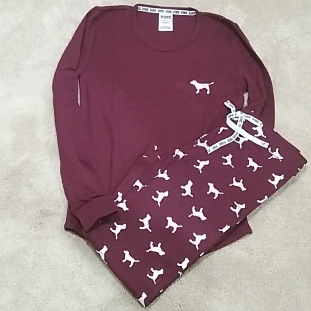 Victoria Secret Pink thermal pjs